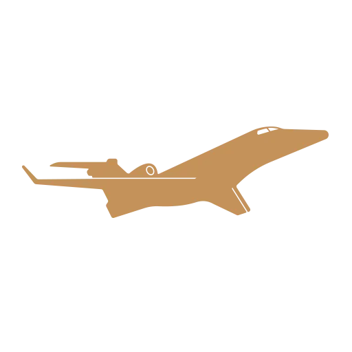 Large plane icon for Vertical Jet Sales.
